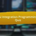 AI Integration Programming Quiz