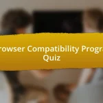 Cross-Browser Compatibility Programming Quiz